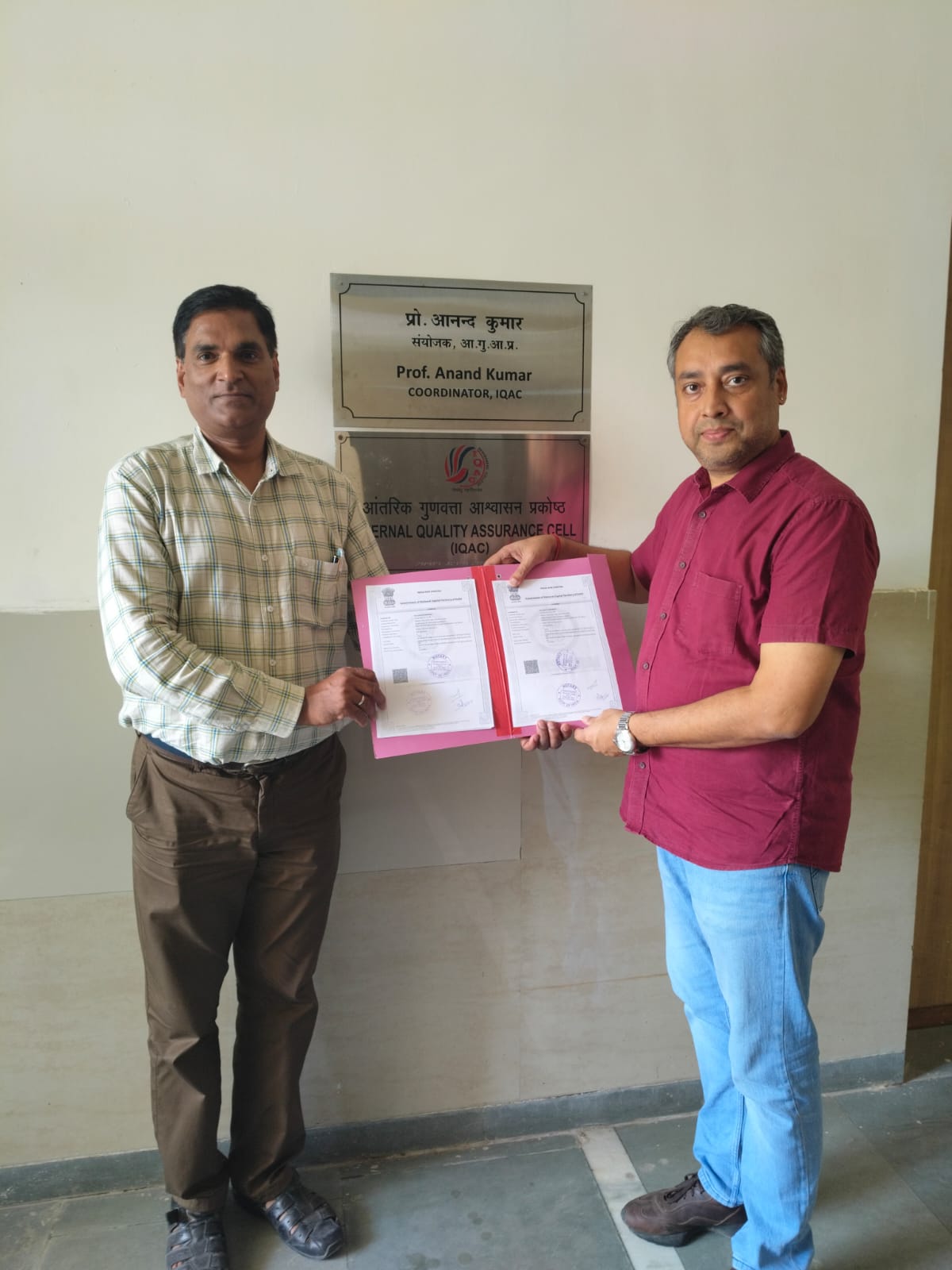 Centre for Himalayan Studies, University of Delhi — MoU document